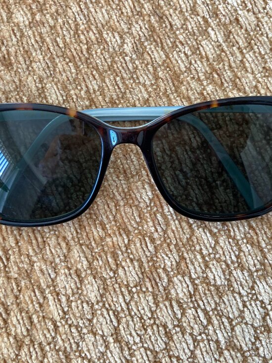 Via Spiga Vintage Tortoise Shell/Light Blue Prescription Glasses